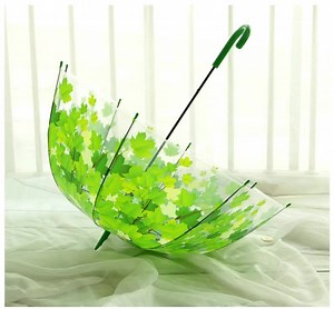 Transparent clear Dome Umbrella clear Umbrella Custom Printed Transparent Umbrella