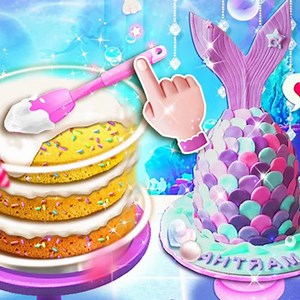 Unicorn Chef Design Cake: Play Unicorn Chef Design Cake online for free now.