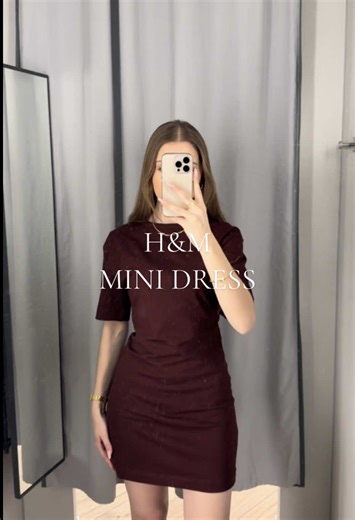 Tailored T-Shirt Mini Dress from H&M Review