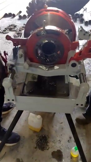 Precision machining and threading of GI pipes in our workshop — this is where it all begins.