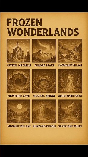 FROZEN WONDERLANDS ❄️ | Part 1 | Most Magical Winter Realms