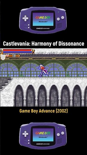 Castlevania: Harmony of Dissonance [2002] #gba #gameplay