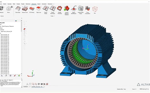 Simlab仿真电机噪声和温升