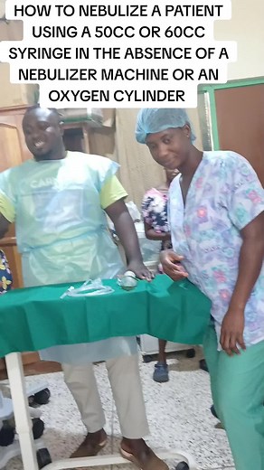 How to Nebulize a Patient Using a 50cc or 60cc Syringe