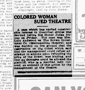 Ségrégation raciale des Noirs au Canada