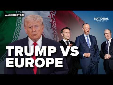 TRUMP vs. EUROPE: NATO frustrations continue