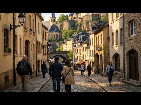 This Country Feels Too Perfect to Be Real… Luxembourg Walking Tour