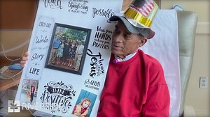 On March 15, 2020, Mr. Calloway was admitted to Riverside Doctors' Hospital Williamsburg due to the COVID-19 symptoms he was experiencing. "I don't think I knew how close to death I had really come," Calloway said of his experience in the hospital. The team at Riverside Doctors' Hospital Williamsburg provided care for Mr. Calloway for 41 days. "The day he started to turn the corner, we saw a rainbow outside his window," said Christine Evans, an ICU Nurse at RDHW. "That was the moment that gave m