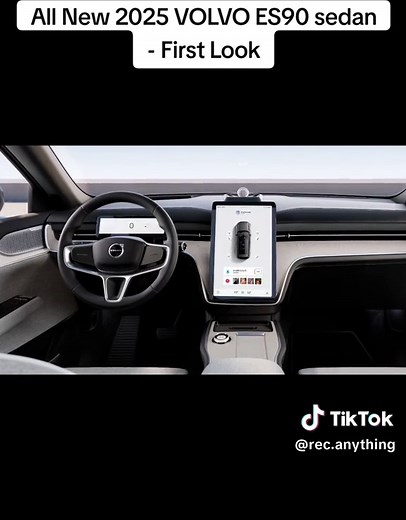 All New 2025 VOLVO ES90 Sedan: First Look & Features