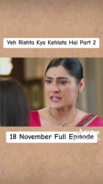 Yeh Rishta Kya Kehlata Hai Episode 1843 - 18 November
