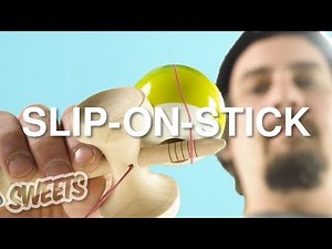 How to do SLIP-ON-STICK - Kendama Trick Tutorial - Sweets Kendamas