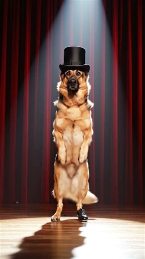 Dog Dancing on Stage with Shoes 🐶👟 | Cutest Performance Ever! #ytshorts