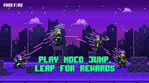 22K views · 1.2K reactions | Put your gauging ability to the test in the newly-open mini-game mode, Moco Jump!  Enter Moco's Special Interface in the game and choose Moco Jump to start.  All you have to do is jump to accumulate points! Collect enough and win the Glo Drone backpack skin for free. Play in Moco Jump now!  #HelloWorld #MocoRebirth #FreeFire #IndiaKaBattleRoyale #Booyah | Garena Free Fire | Facebook