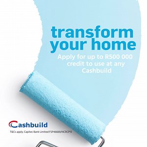 📣 We've partnered with Capitec! How to apply? Choose an option that suits you: At your nearest Capitec Branch On the Cashbuild Website Scan QR code at the partner to start your application Complete 3 easy steps online on our website to see if you qualify: If you do, a consultant will contact you to complete your application What is credit for home improvement? Up to R500 000 credit limit at a discounted interest rate Up to 84 months to pay Apply for Credit of up to R500 000 at a discounted inte