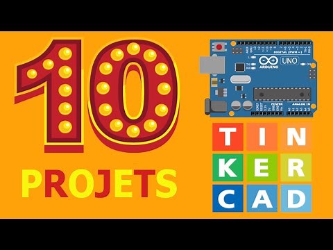 10 Circuits de base Arduino Uno avec TINKERCAD