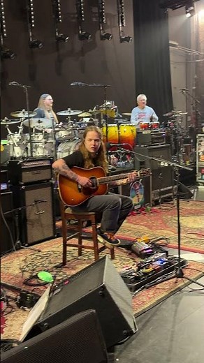 Soundcheckin' at The Fox (w/ Billy Strings)