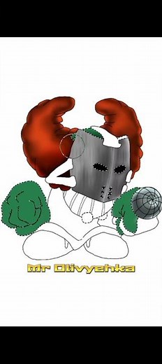 Tricky Phase 1 but in HD (FNF) (Super SpeedPaint). #fnf #speedpainting #trickyfnf #speedpaint