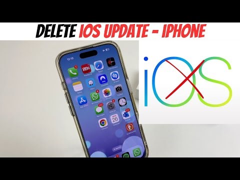 How to Delete iOS Updates Before Installing!