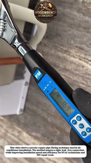 Copper Pipe Flaring Technique for AC Installation | Fast & Precise HVAC Work