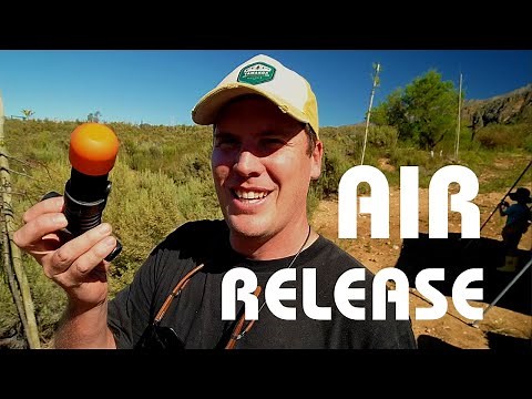 Removing air trapped in our water pipes using air release valves