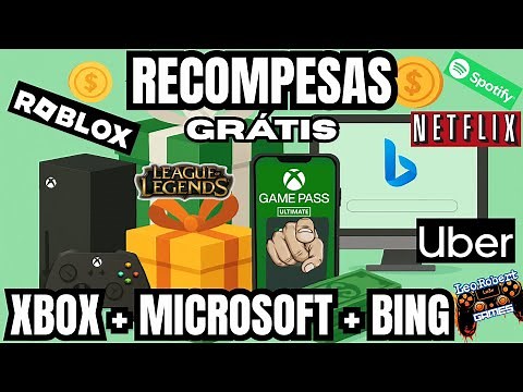 MICROSOFT REWARDS: COMO GANHAR RECOMPENSAS E RESGATAR PONTOS COM XBOX E BING - GAMEPASS ROBLOX