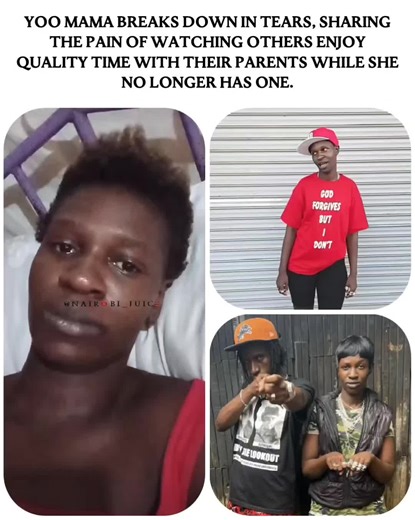 Yoo Mama breaks down in tears, sharing the pain of watching others enjoy quality time with their parents while she no longer has one 🎥: @yoo mama