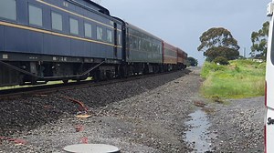 Todays Warrnambool Westcoaster leaving Camperdown heading for Warrnambool. | Steamrail Victoria