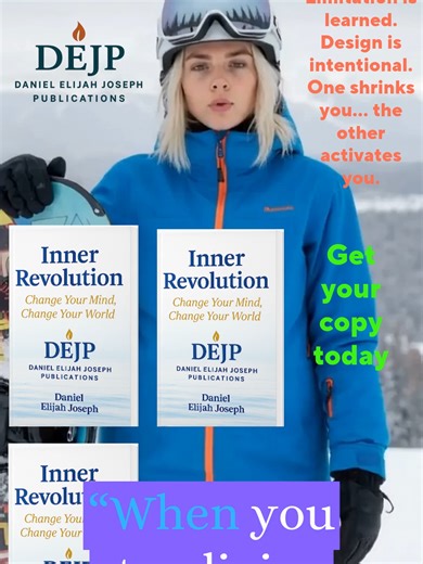 Living from Design - Limitation is learned — design is intentional. 🧠✨ Inner Revolution – Change your Mind, Change your World shows how shifting from limitation-based thinking to design-based living unlocks momentum, clarity, and purpose. When your mindset aligns with how you were designed to function, resistance fades and what once felt impossible becomes inevitable. 📘 Available now on Amazon — stop living from limitation and start living from design. ✅ HASHTAGS (SEO HIGH REACH) #InnerRevolut