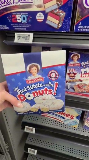Patriotic Little Debbie Snacks at Walmart 🇺🇸 Red, White & Blue Treats for America’s 250th!