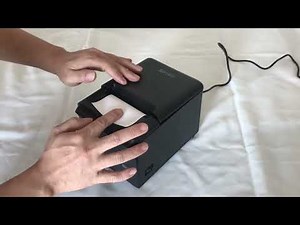 LENVII LV-R380 POS Thermal Printer 80mm with Auto Cutter, USB & LAN Port,Compatible Windows & Mac.