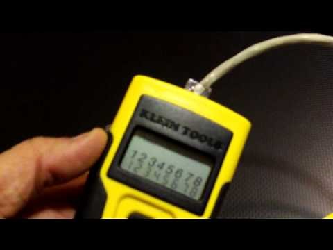 Klein and S1007 Cat5 Data Cable Testers