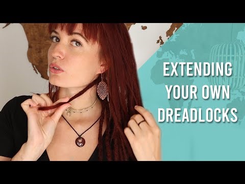 How to extend your own dreadlocks // wanderdreads