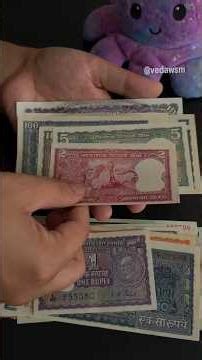 Rare Old Indian Currency Notes 💸 | ₹1 to₹2000 Vintage Notes 😍