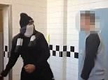 Prison footage shows inmate being knocked out by single punch | Daily Mail Online