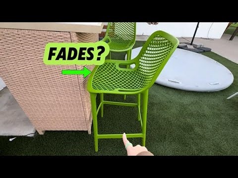 These Green Chairs Still Look Brand New After 3 Years!