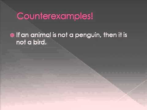 If-Then Statements & Counterexamples