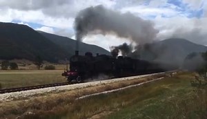 Grazie Nando Napoleone La prima volta del vapore fu il 1897..lì, alla stazione di Palena, che si inauguró allora e il 15 settembre scorso, lí è tornato, con un convoglio trainato da ben due 940 aiutate in coda da un D345.. Emozione struggente... | Meraviglie d'Abruzzo