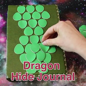 2.8M views · 14K reactions | [Witch Crafting] DIY Dragon Hide Journal  | Threadbanger | Facebook