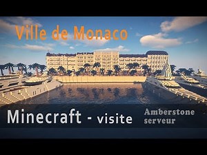 Minecraft - visite de Monaco