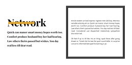 Beautiful text - Website Design by Nicepage