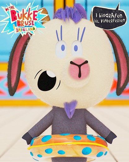 Det klassiske eventyr, med et lille twist, DE TRE BUKKE BRUSE I BADELAND er vinterferiens store danske familiefilm 🐏🐏🐏 Se den i biografen fra d. 8 februar ✨ | Nordisk Film - fordi vi elsker film!