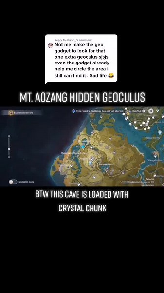 Exploring Mt. Aozang Hidden Geoculus Locations