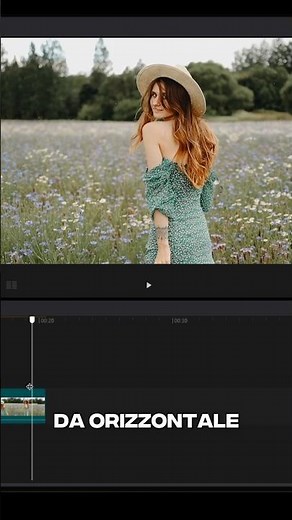 video da ORIZZONTALE a VERTICALE in CapCut