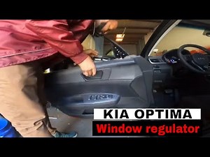 Kia Optima window regulator (WONT GO UP)