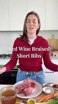 Red Wine Braised Short Ribs | Restaurant-Style Dinner at Home