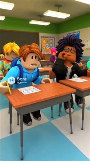 Roblox Classroom gets DETENTION for 6 7 🤣🤣🤣 #roblox #67