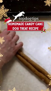 🎄🍬 Candy canes… but made safe for pups! 🐾❤️ These homemade candy cane dog treats look adorable and festive without the sugar or harmful ingredients found in real candy canes! ❄️✨ 🎅🏼 Tap here for the full recipe: https://topdogtips.com/homemade-candy-cane-dog-treat-recipe/ #ChristmasDogTreats #CandyCaneDogTreats #SafeForDogs #HolidayBakingForPets #DogMomLife #TopDogTips | Top Dog Tips