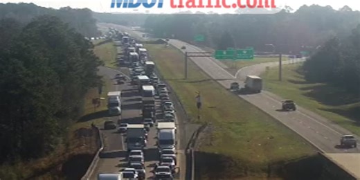 CLEARED: Three crashes on Pascagoula River Bridge cause traffic backup