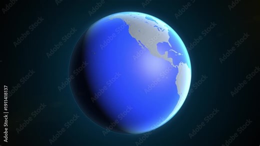 Location and red map of Bahamas on the earth