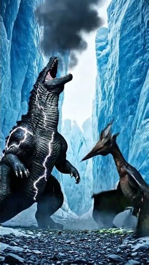 Thunder Lizard vs an acidic rainstorm in a Prehistoric World